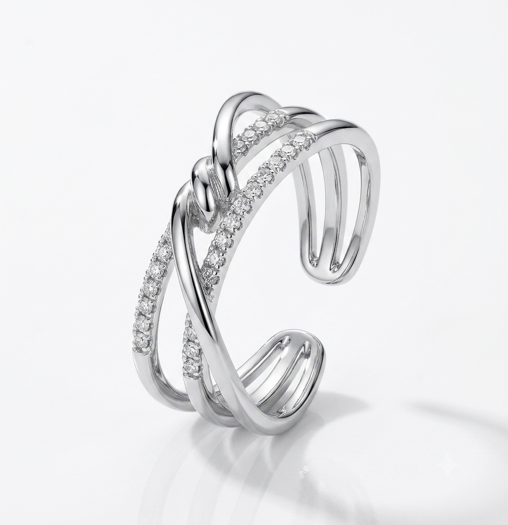 French twist ring