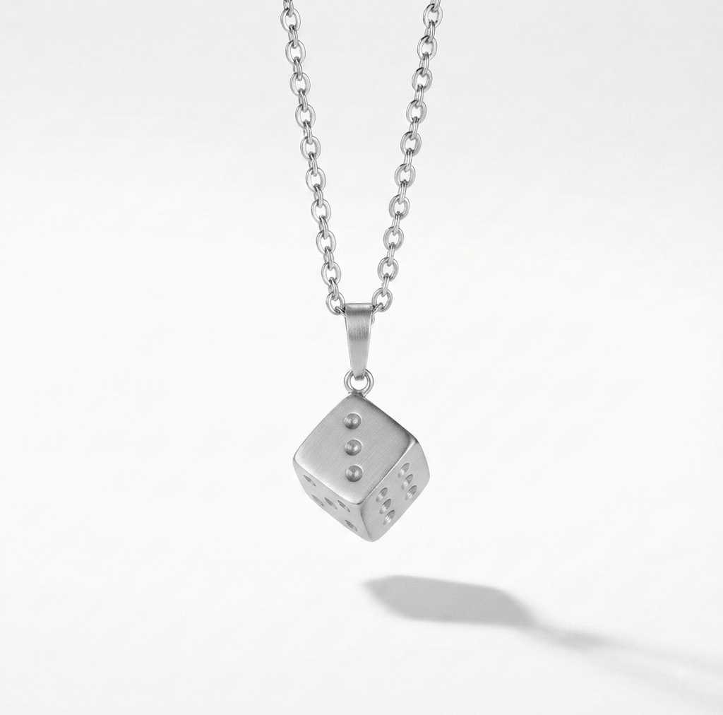 Dice necklace