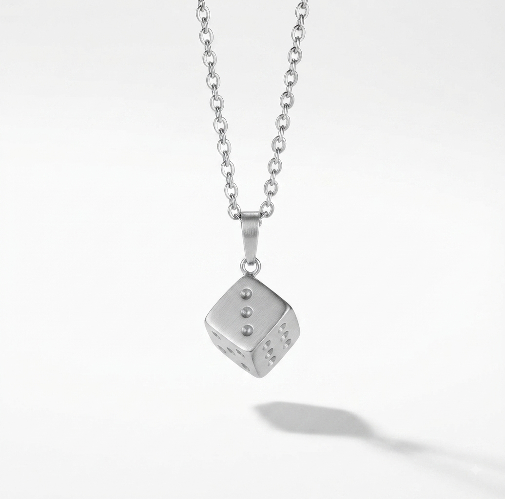 Dice necklace