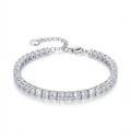 Clasp tennis bracelet