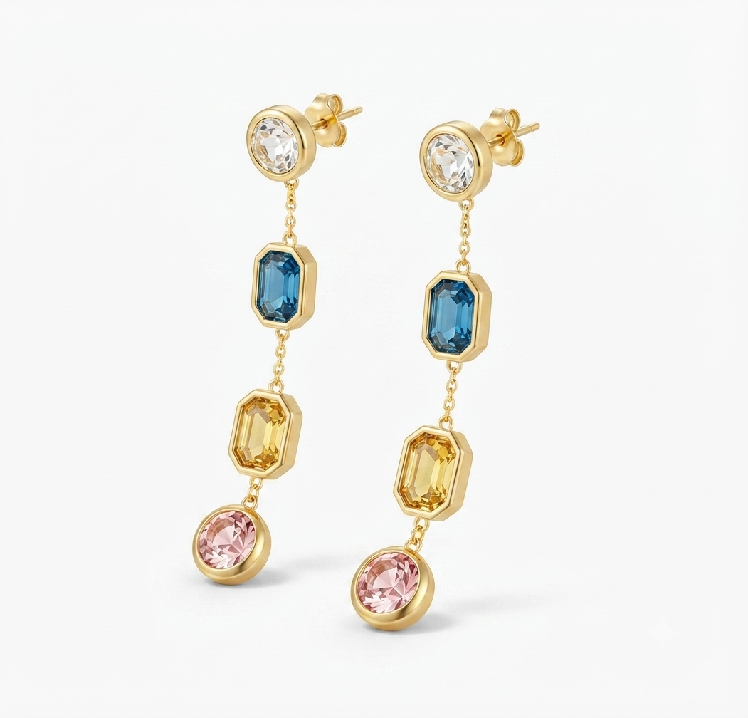 ‘’Gems” earrings