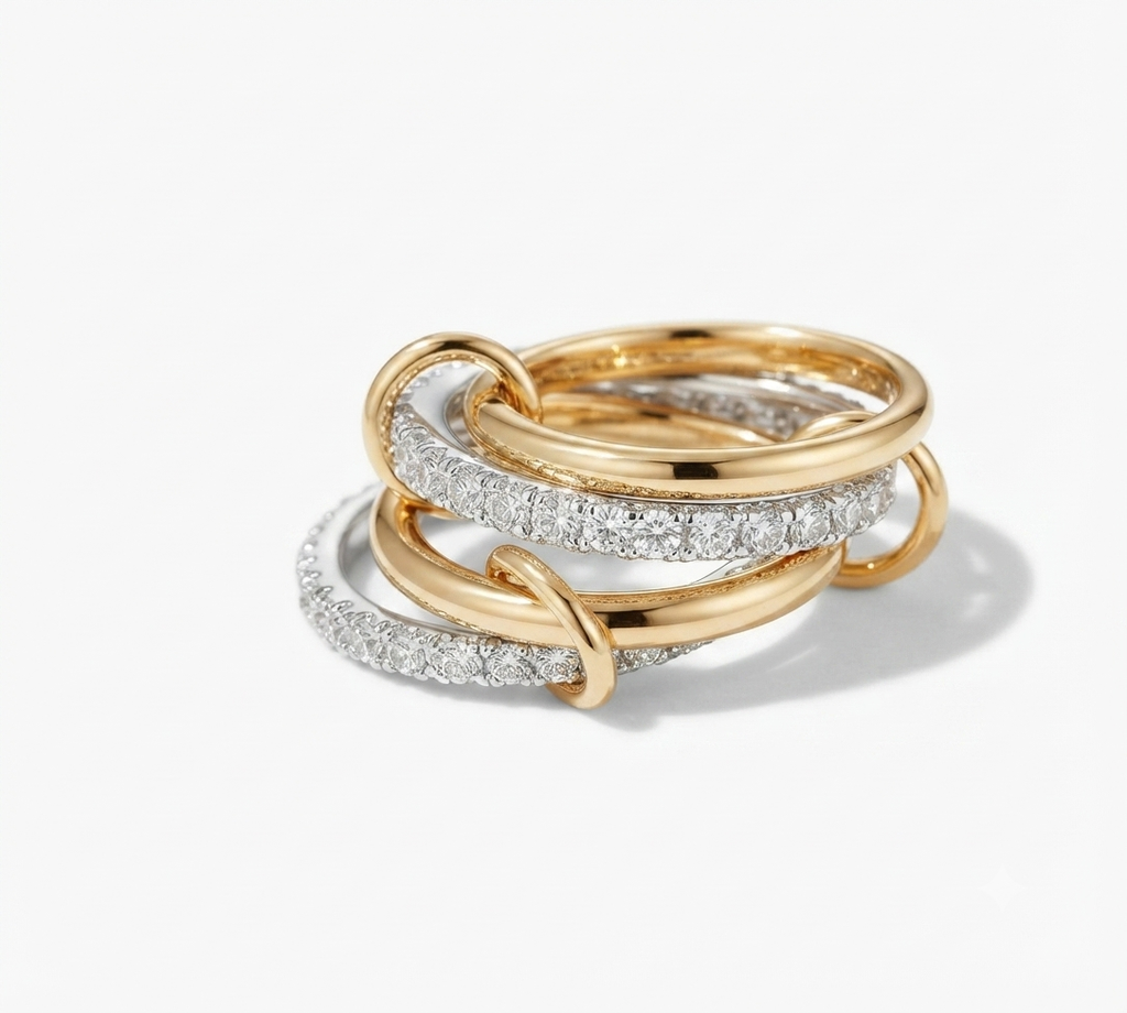 “stacked” ring