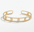 Hollowed out cuff