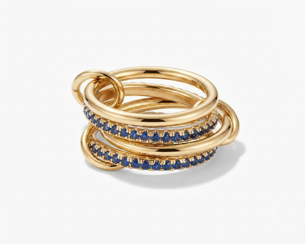 “stacked” ring