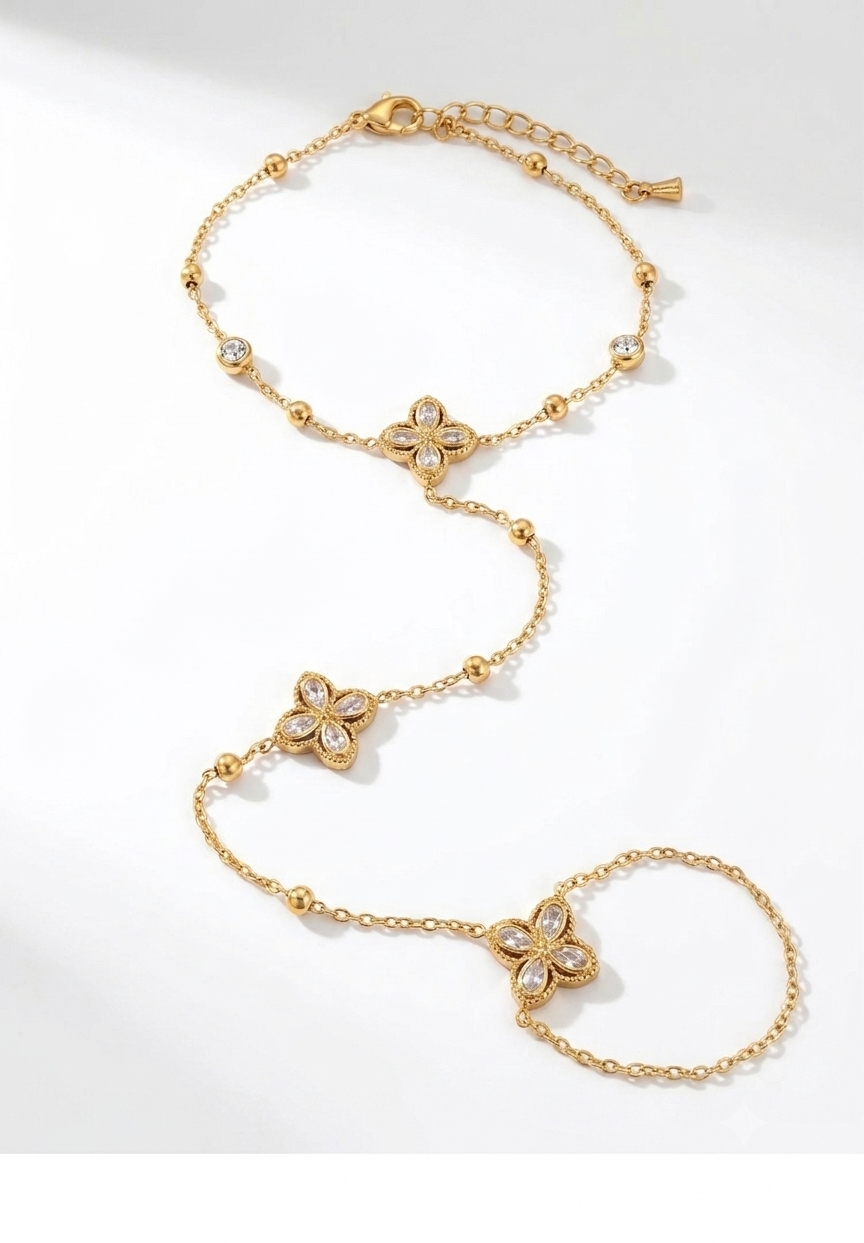 lucky girl hand chain