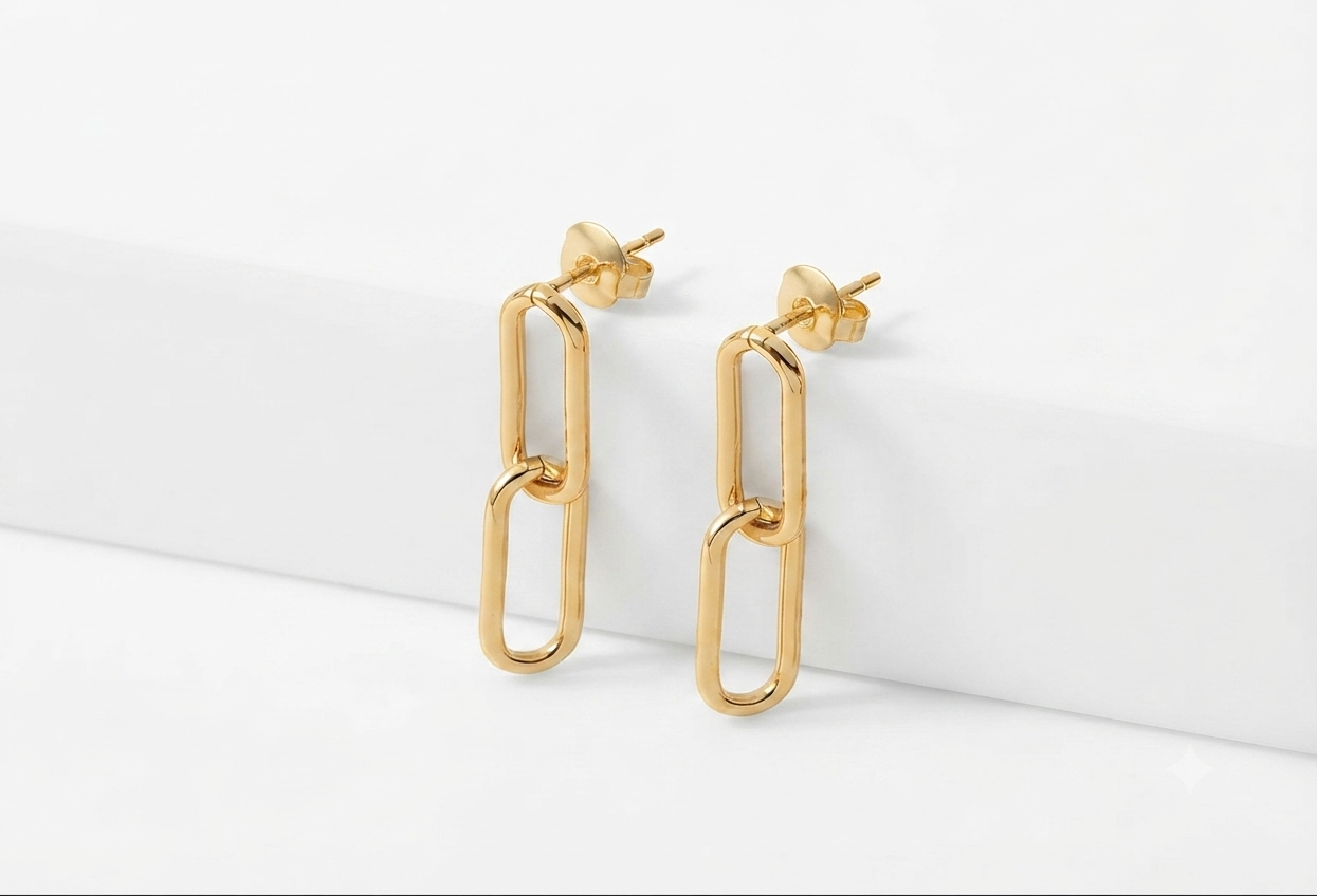 chainmail earrings