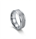 S925 textured ring