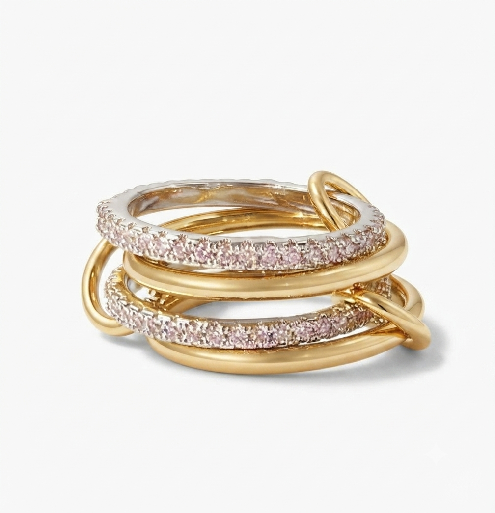 “stacked” ring