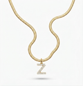 Sleek initial necklace