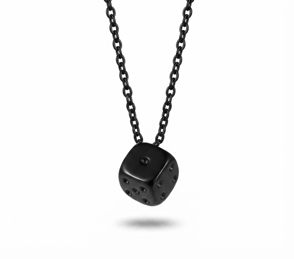 Dice necklace