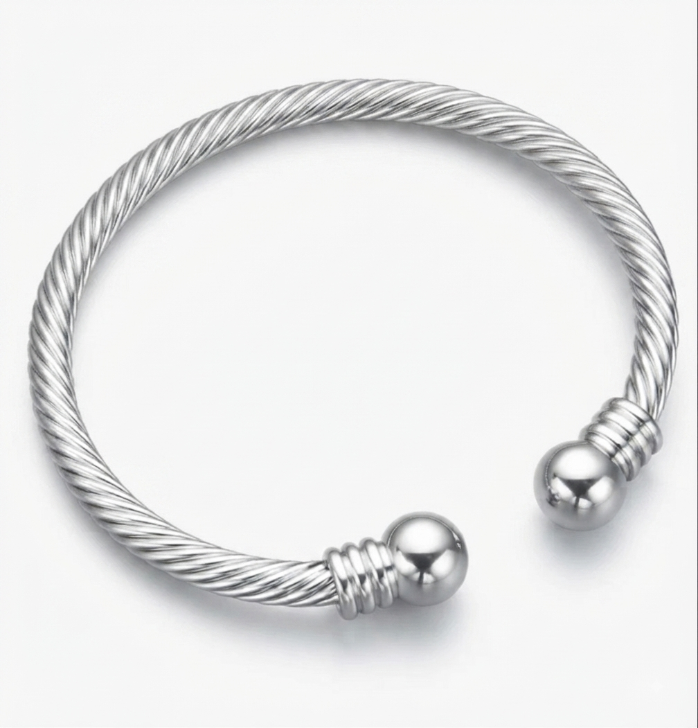 Steel rope cuff