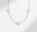 Patience, gratitude and faith necklace