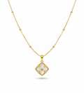 pearlescent regal necklace