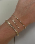 KAIA bracelet stack.