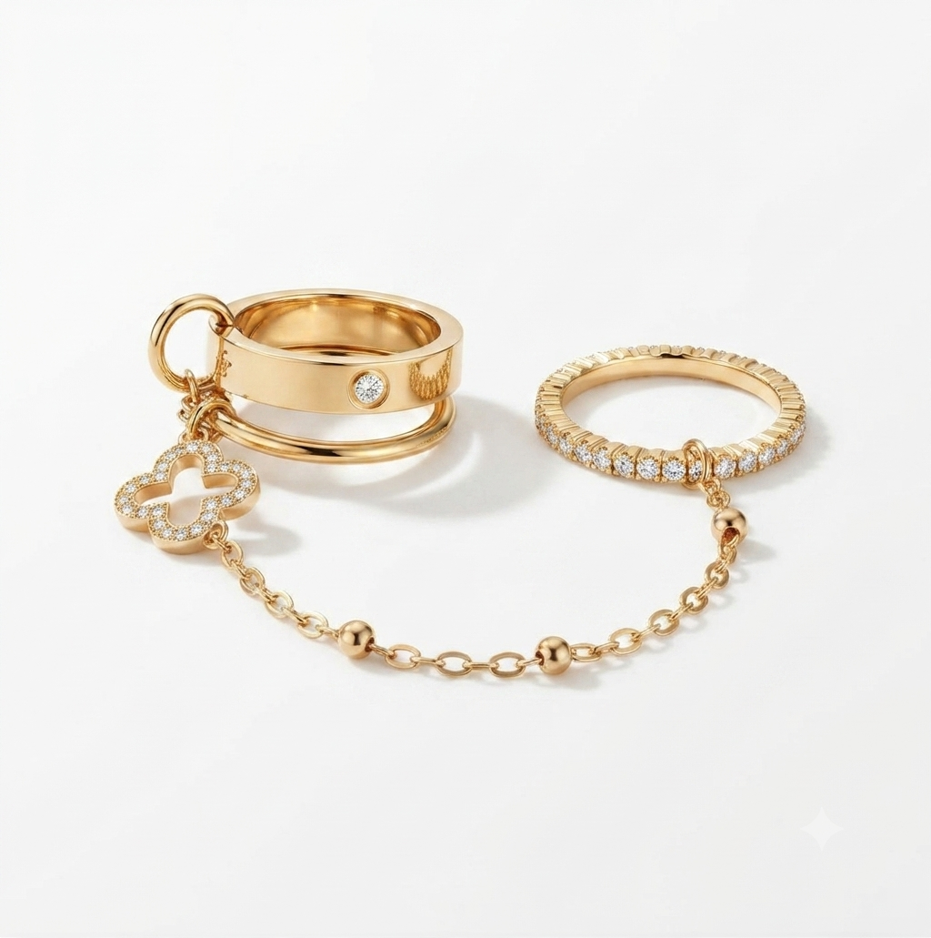 Clover chain ring