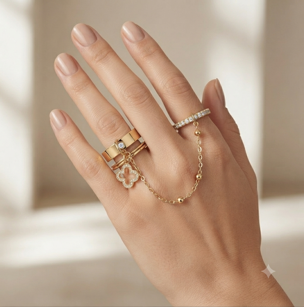 Clover chain ring