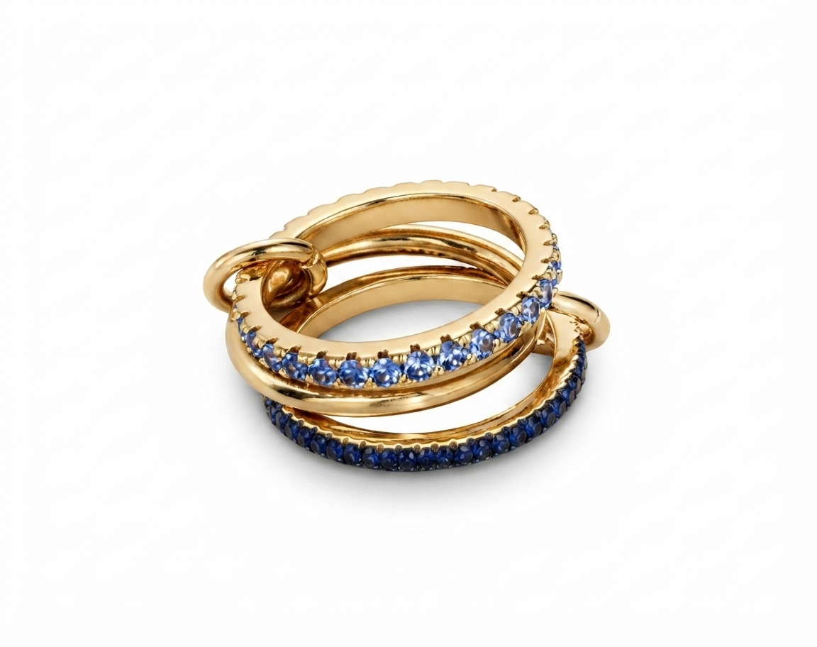 “stacked” ring