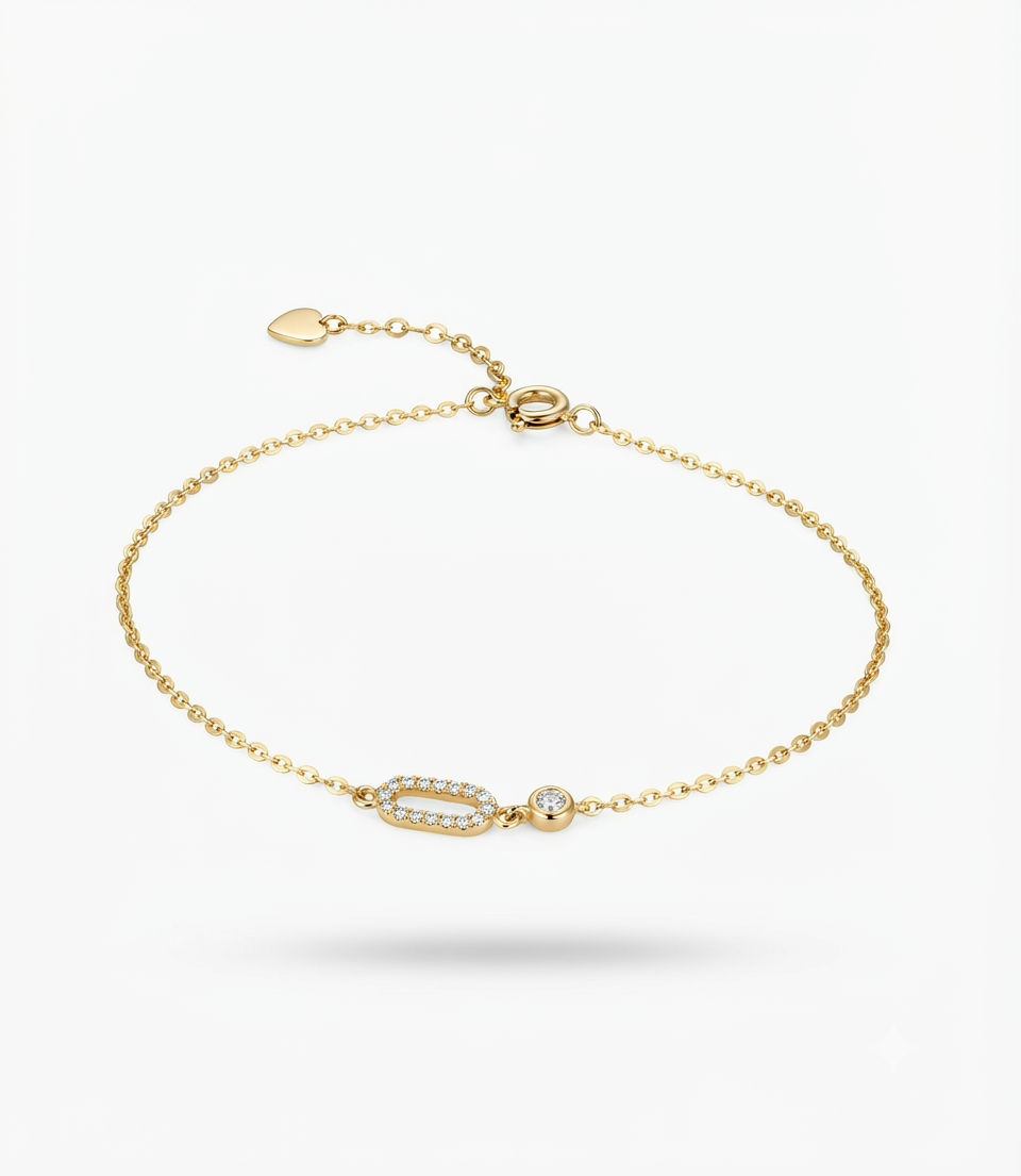 S925 cylinder bracelet